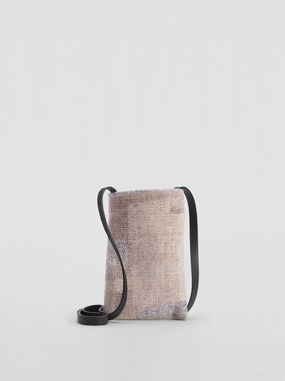 NWT EILEEN FISHER Waste No More Felted Phone Pouch
